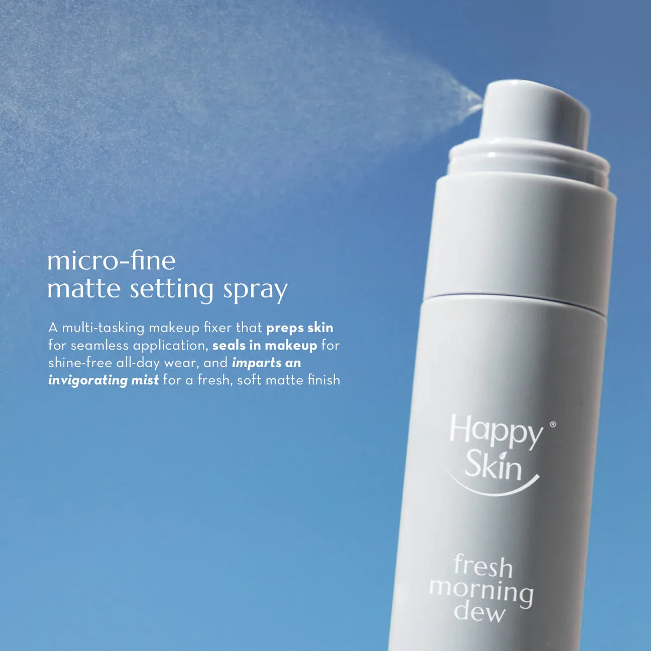 Happy Skin Fresh Morning Dew Micro-fine Matte Setting Spray 60ml