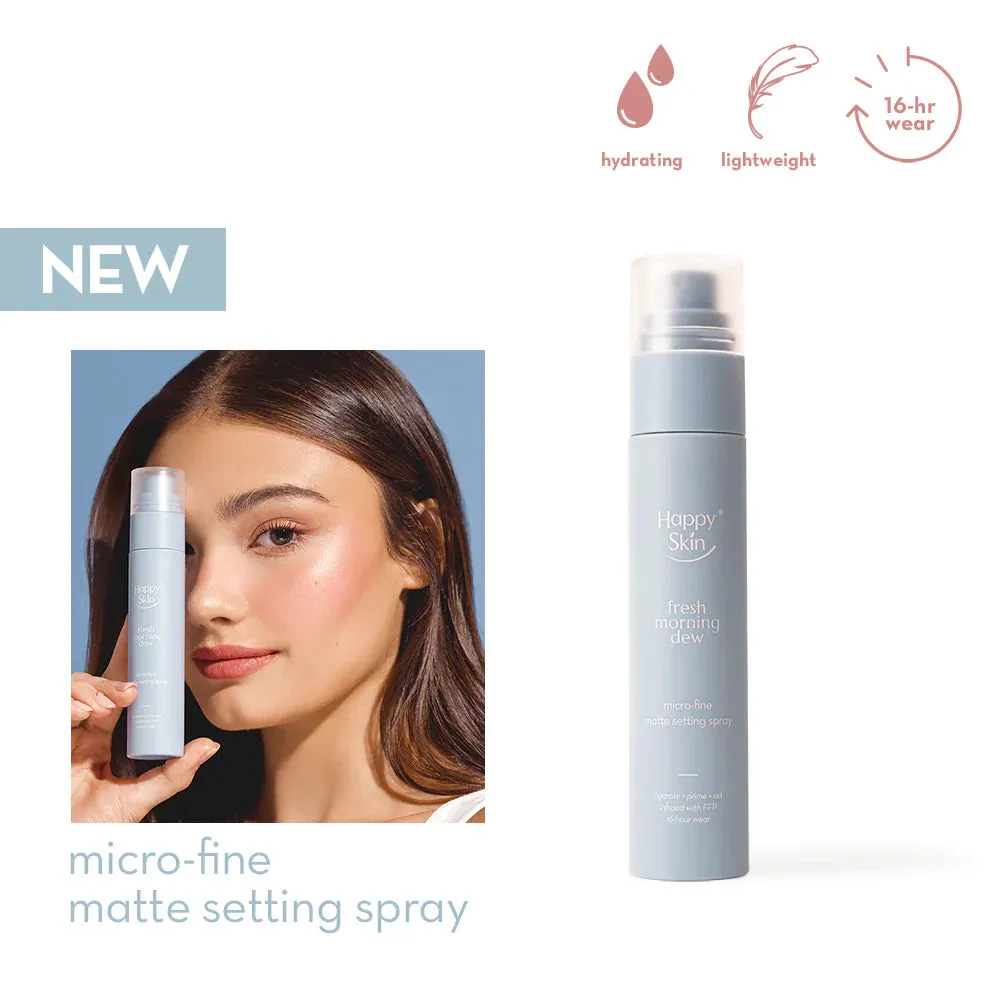 Happy Skin Fresh Morning Dew Micro-fine Matte Setting Spray 60ml