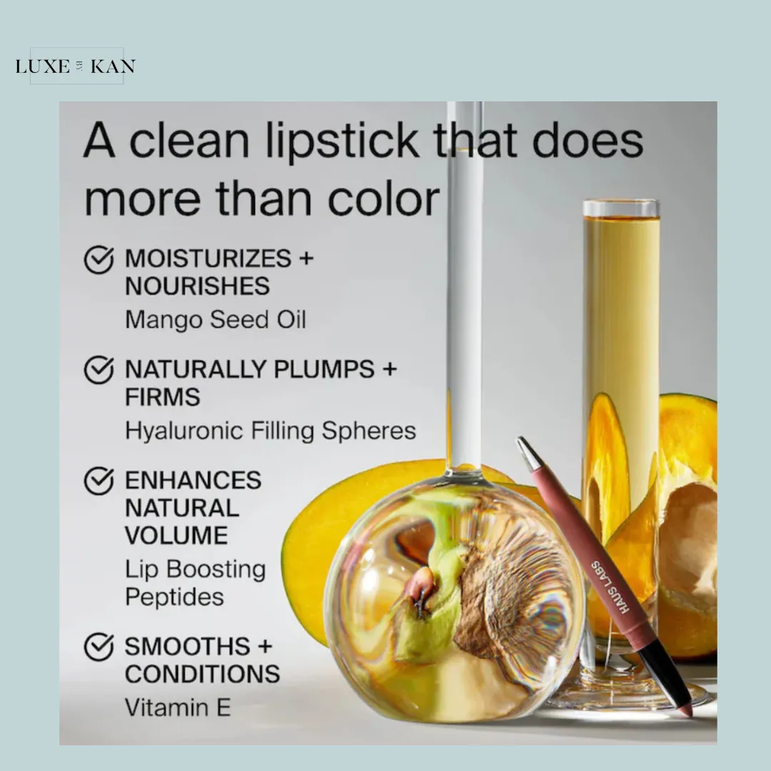 HAUS LABS Le Monster Lip Crayon Vegan Lipstick and Lip Liner