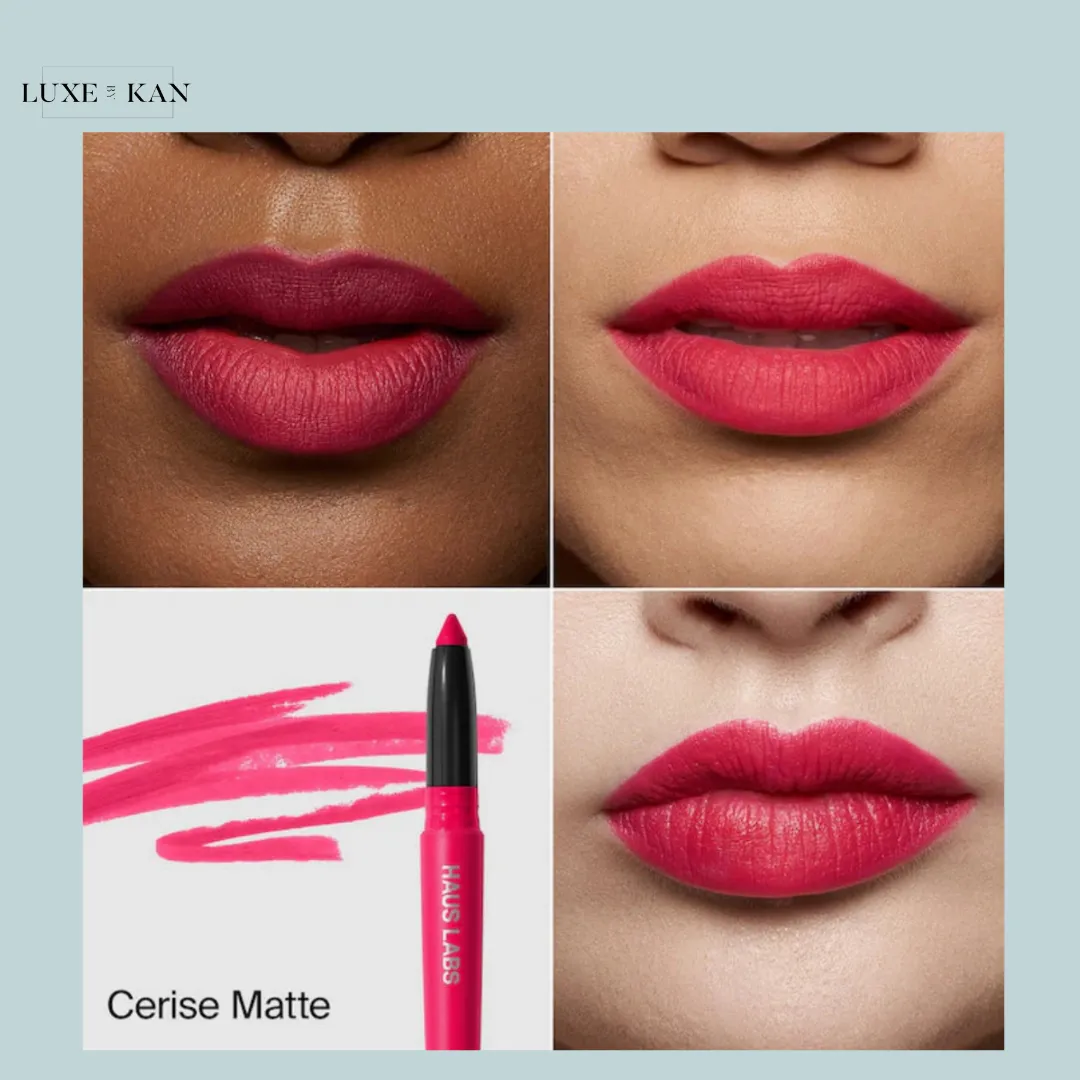 HAUS LABS Le Monster Lip Crayon Vegan Lipstick and Lip Liner