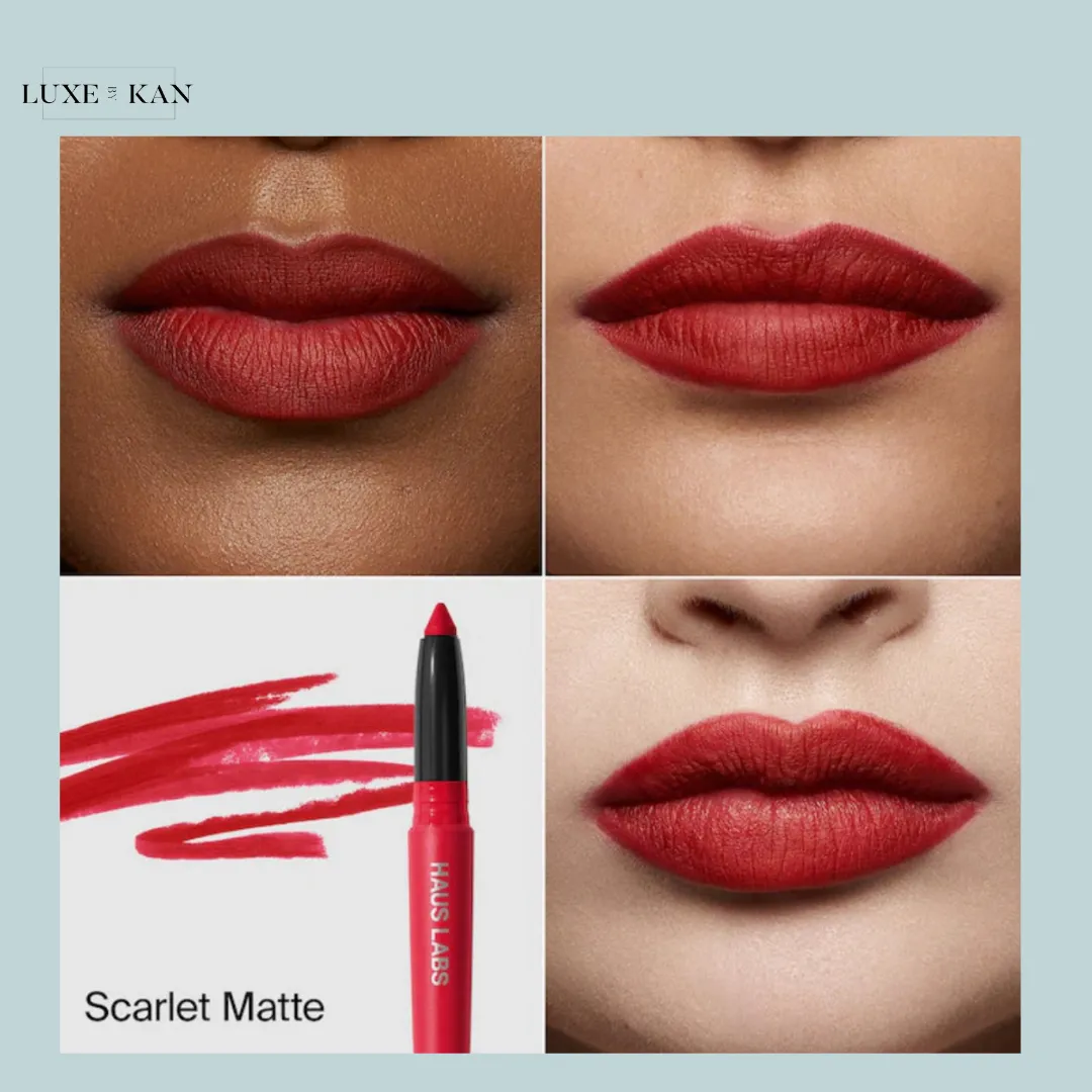 HAUS LABS Le Monster Lip Crayon Vegan Lipstick and Lip Liner