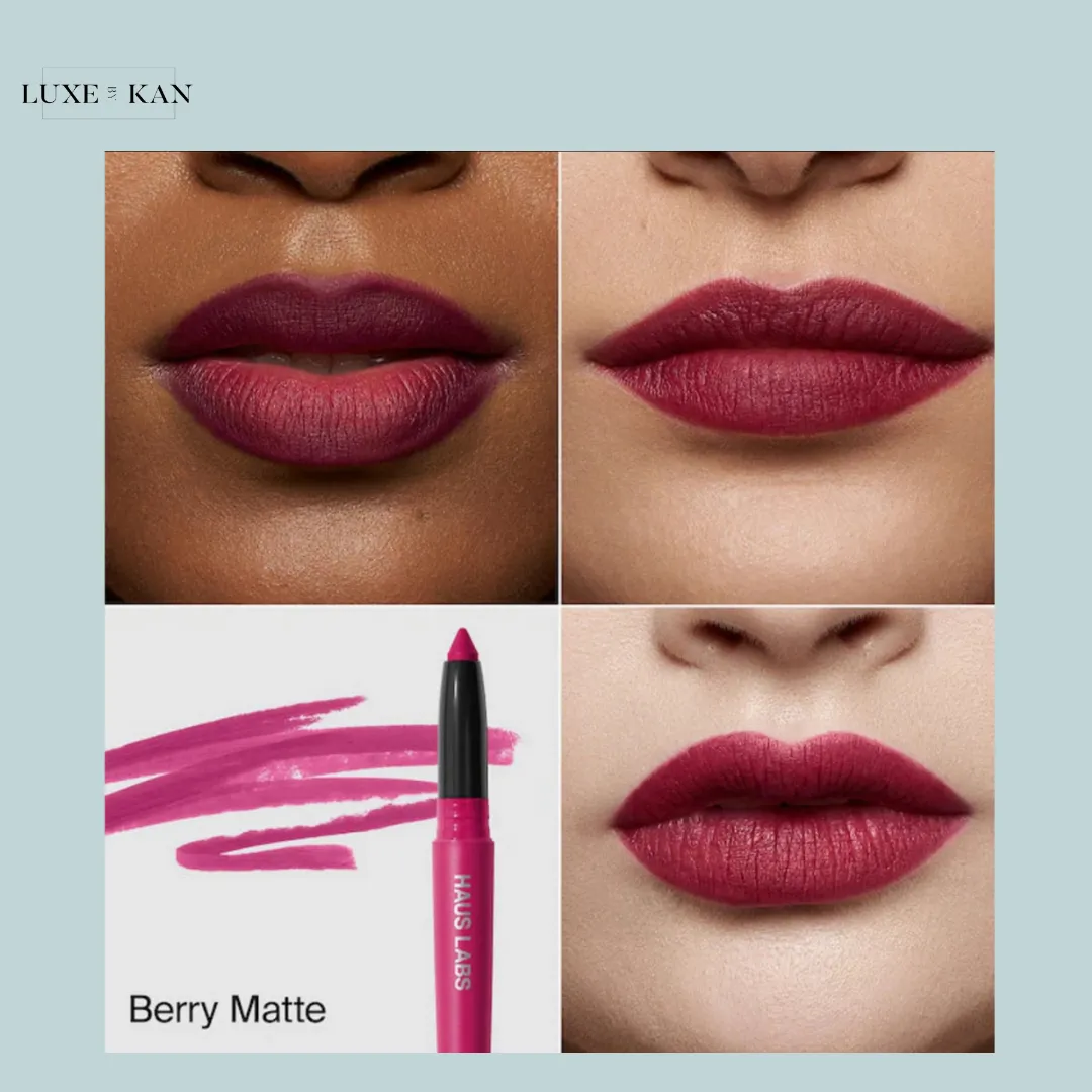 HAUS LABS Le Monster Lip Crayon Vegan Lipstick and Lip Liner
