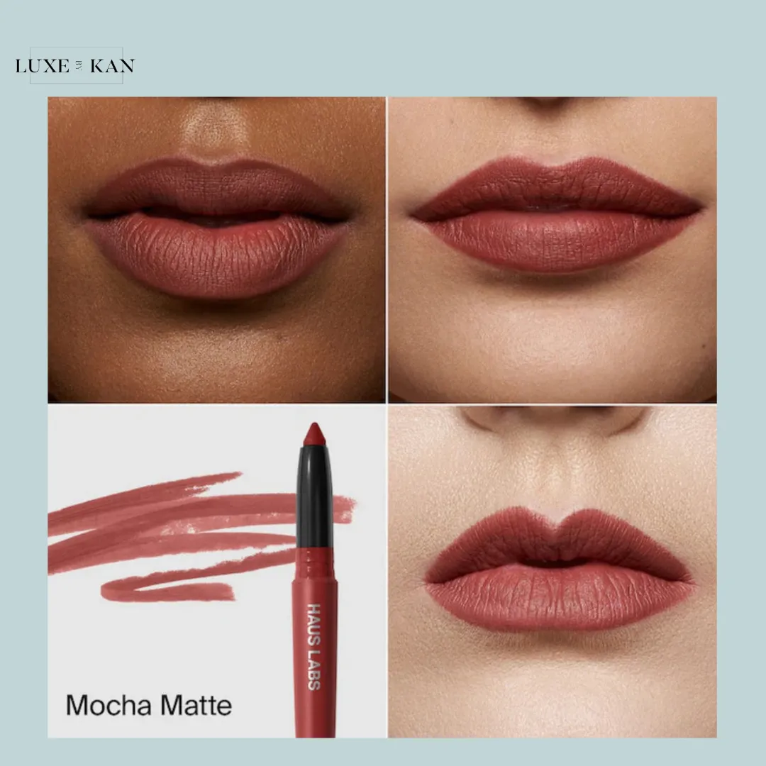 HAUS LABS Le Monster Lip Crayon Vegan Lipstick and Lip Liner