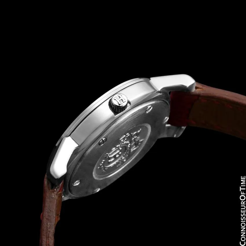 Hermes Carrick Ladies Watch - Stainless Steel & 18K Gold