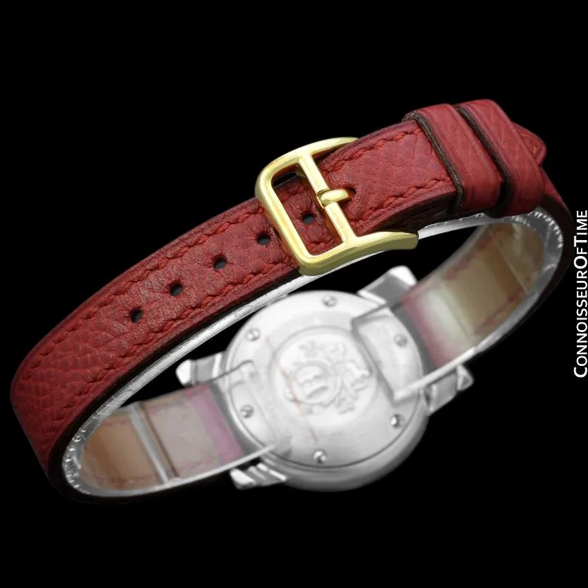 Hermes Carrick Ladies Watch - Stainless Steel & 18K Gold