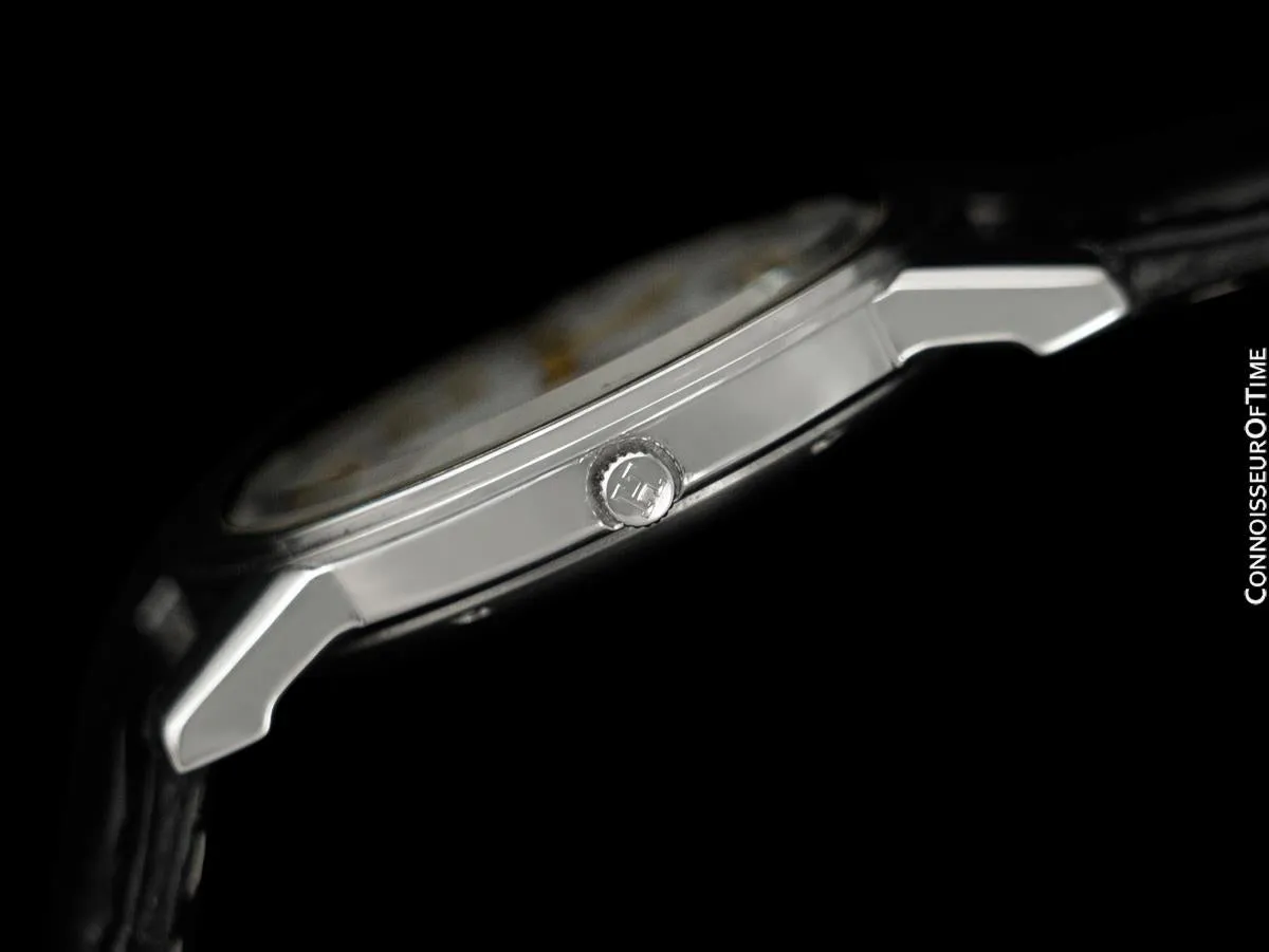 Hermes Carrick Mens Full Size Watch - Stainless Steel & 18K Gold