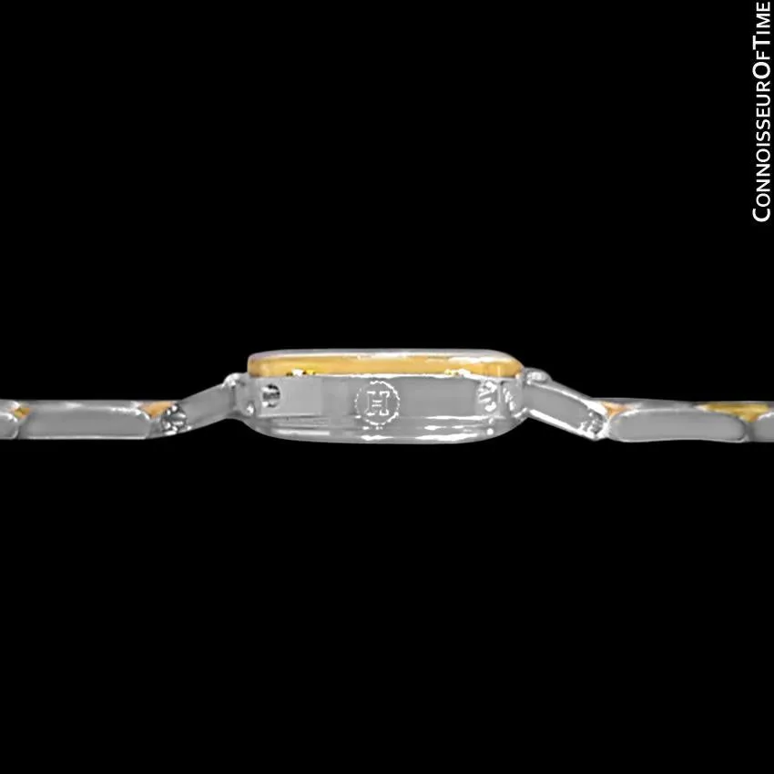 Hermes Ladies Clipper 2-Tone Quartz Watch - Stainless Steel & 18K Gold Plated
