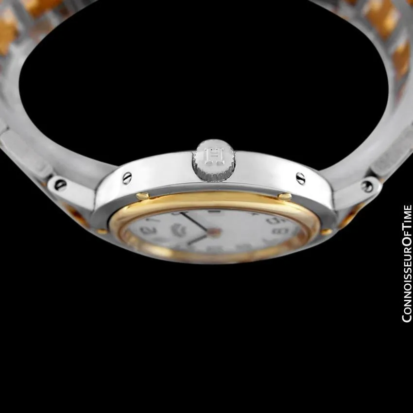 Hermes Ladies Clipper 2-Tone Quartz Watch - Stainless Steel & 18K Gold Plated