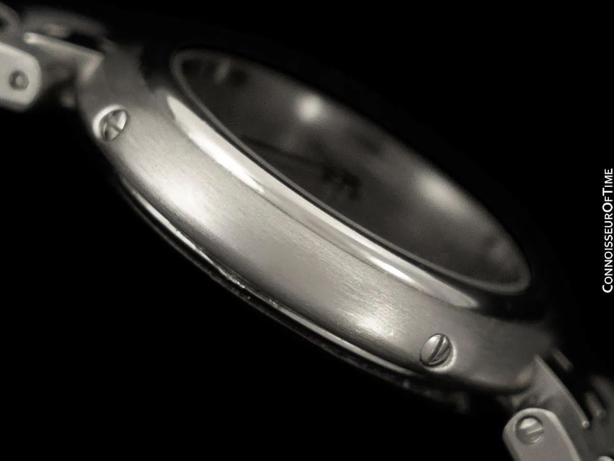 Hermes Profile Ladies Stainless Steel Watch with Bracelet - New Old Stock with Tag & Sticker