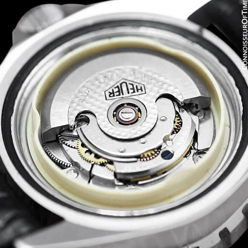 Heuer (Tag Heuer) Vintage Ladies "Bo Derek" Submariner Automatic Divers Watch - Stainless Steel