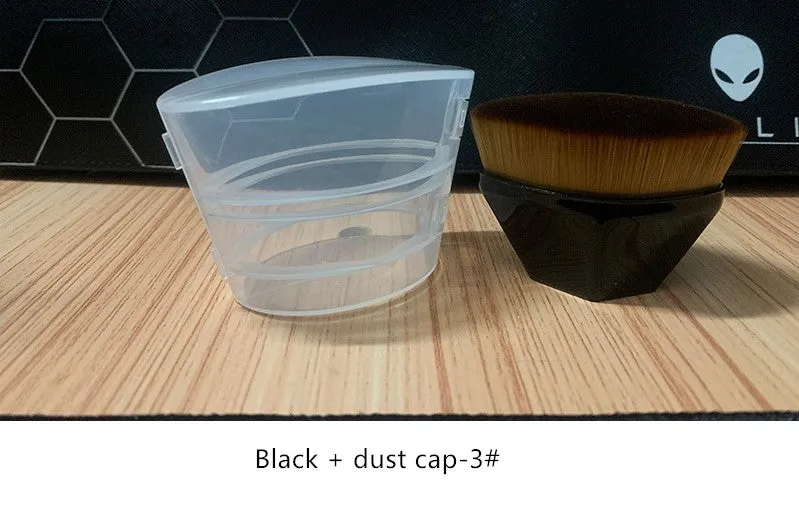 High-density seamless foundation brush