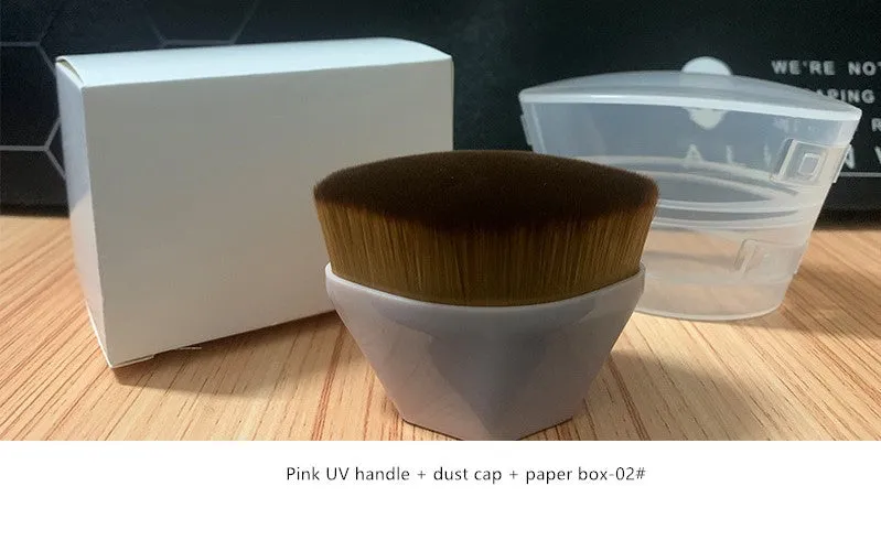 High-density seamless foundation brush