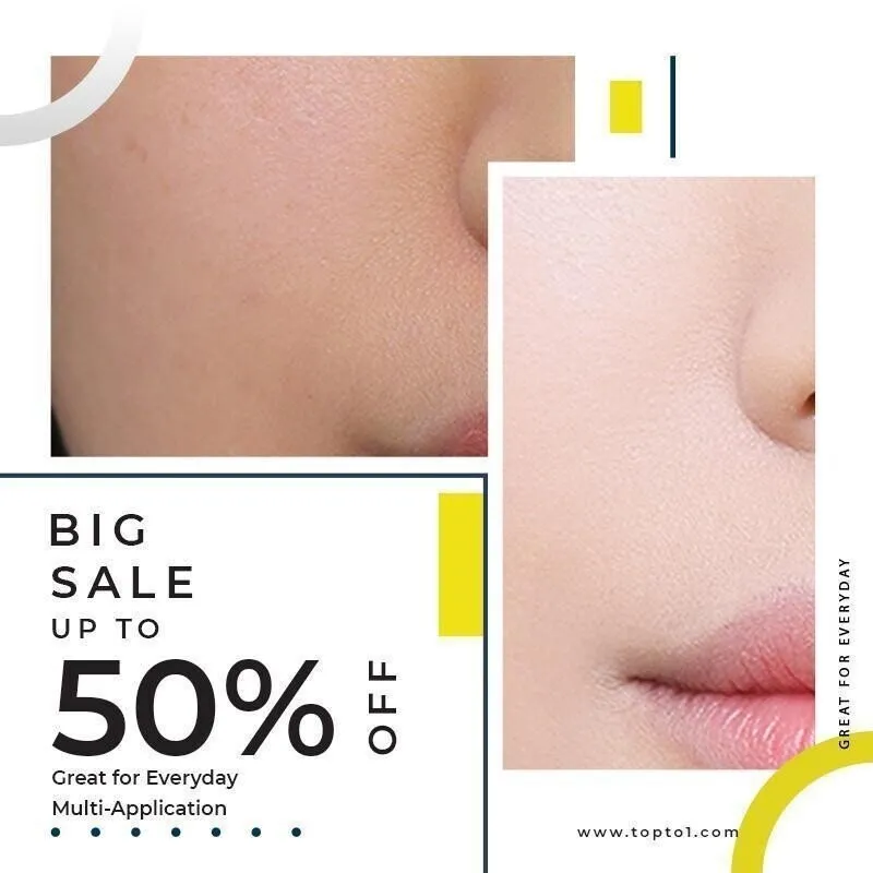 High-density seamless foundation brush