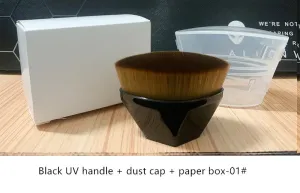 High-density seamless foundation brush