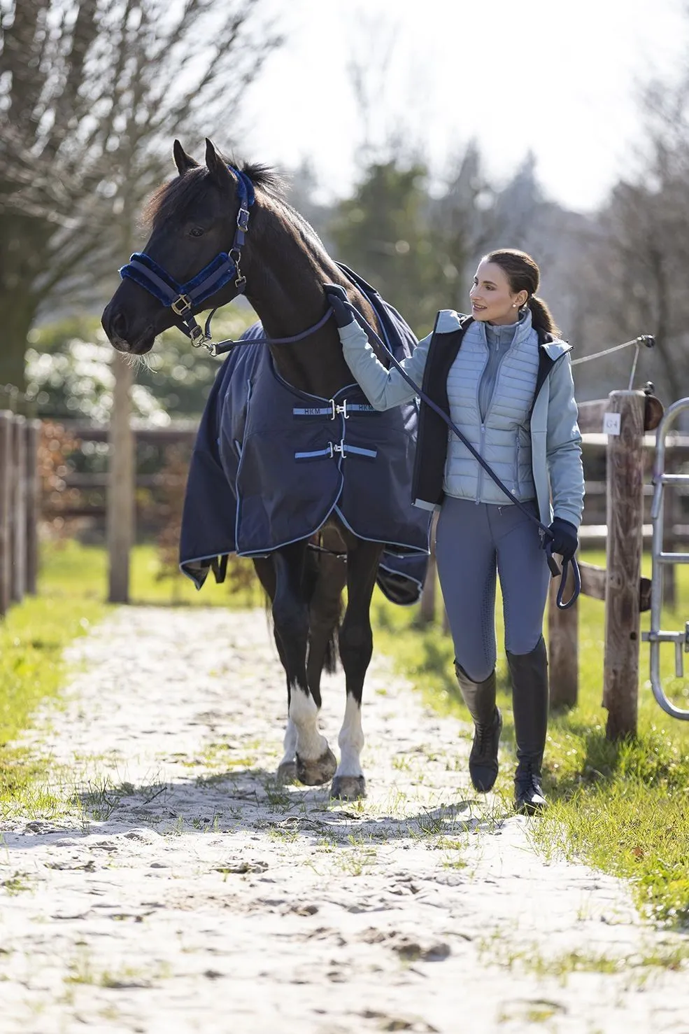 HKM Turnout Rug Stay Dry 600D
