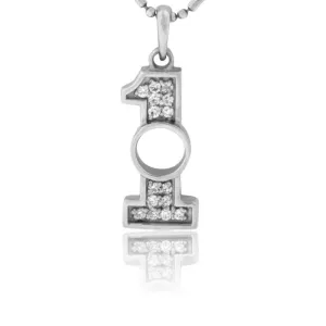 Hole in One Diamond Golf Necklace