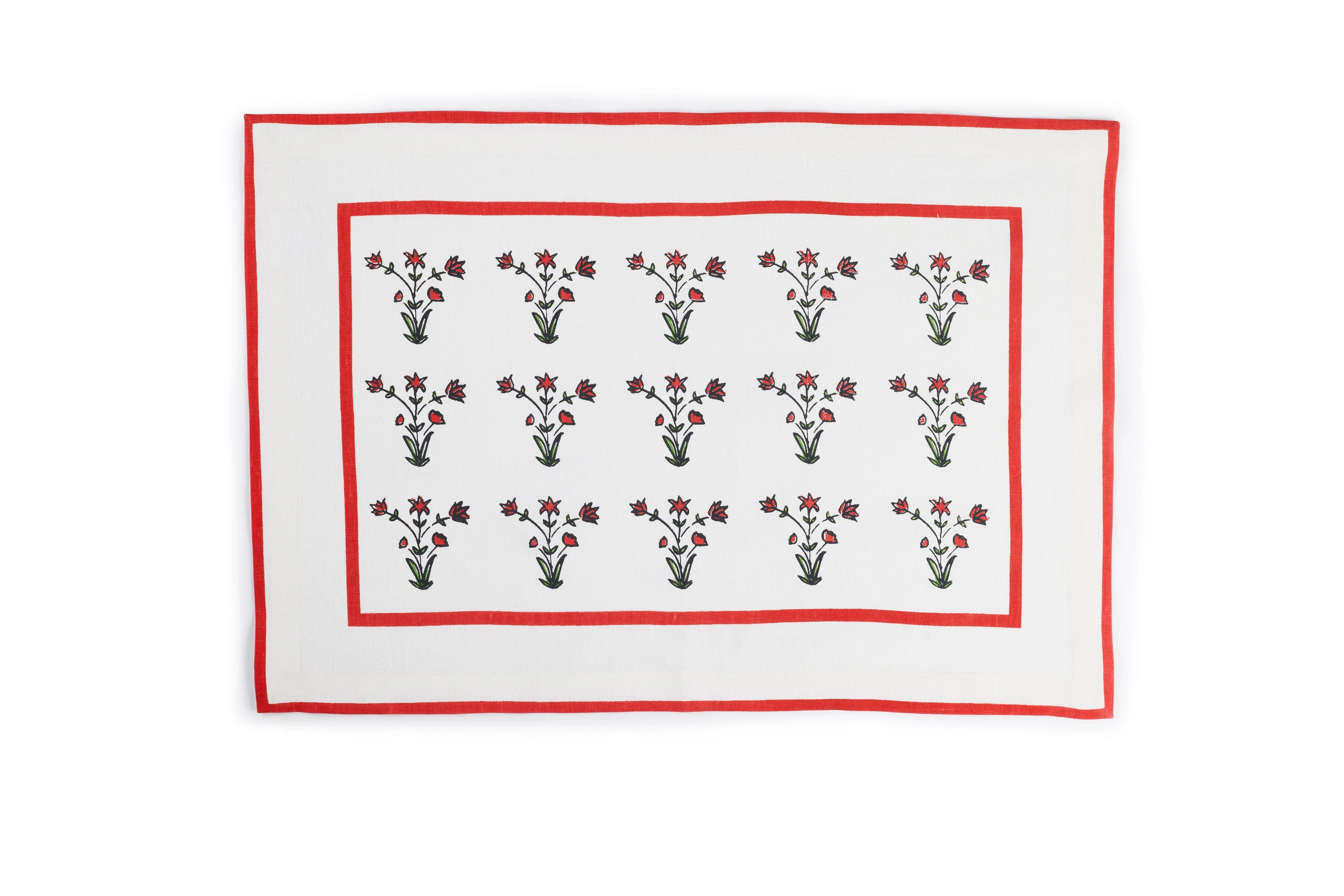 Home Table Linen Crimson Pietra Dura Mats Cotton AcTsIp Fashion Edit Home Lifestyle Artchivesindia