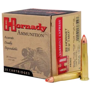 Hornady .22 Hornet 35 Grain V-MAX-25 Count