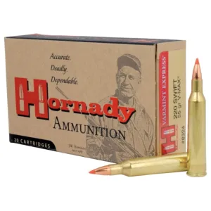 Hornady .220 Swift 55 Grain V-MAX-20 Count