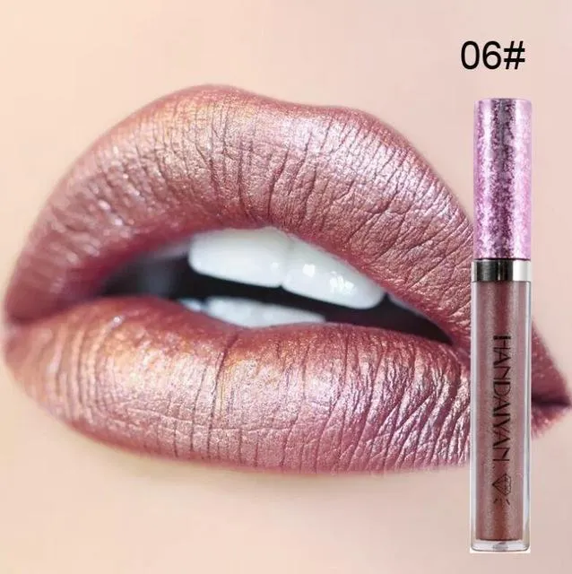 Hot Sexy Lip Gloss Metal Lipstick