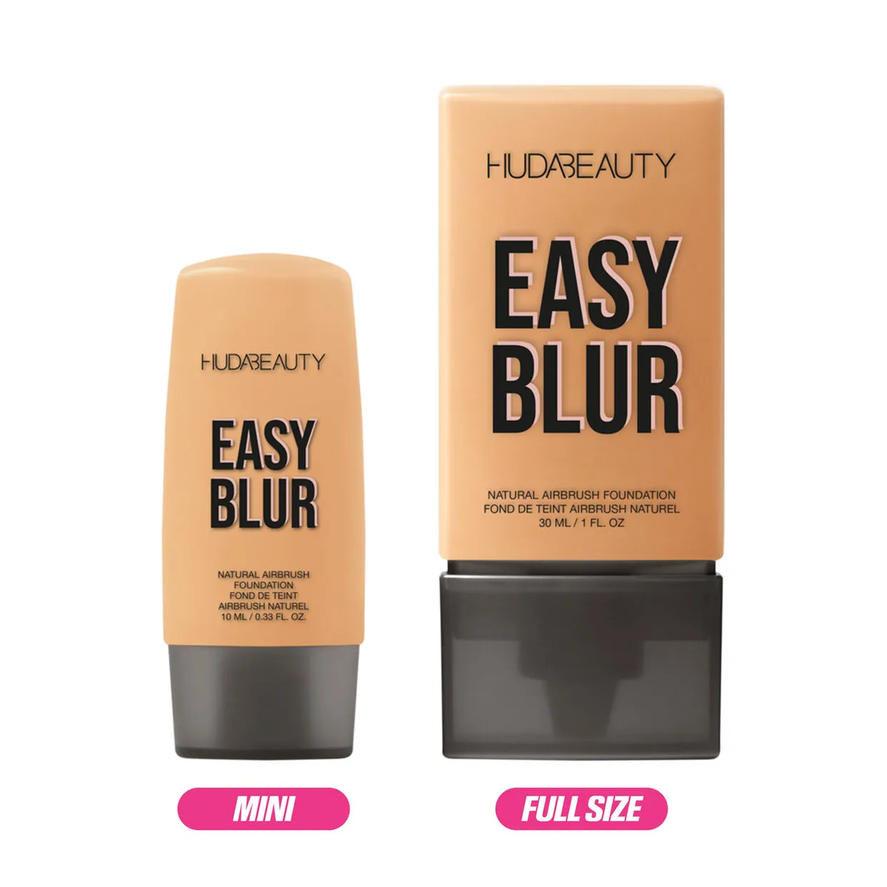 Huda Beauty Mini Easy Blur Natural Airbrush Foundation with Niacinamide 10ml