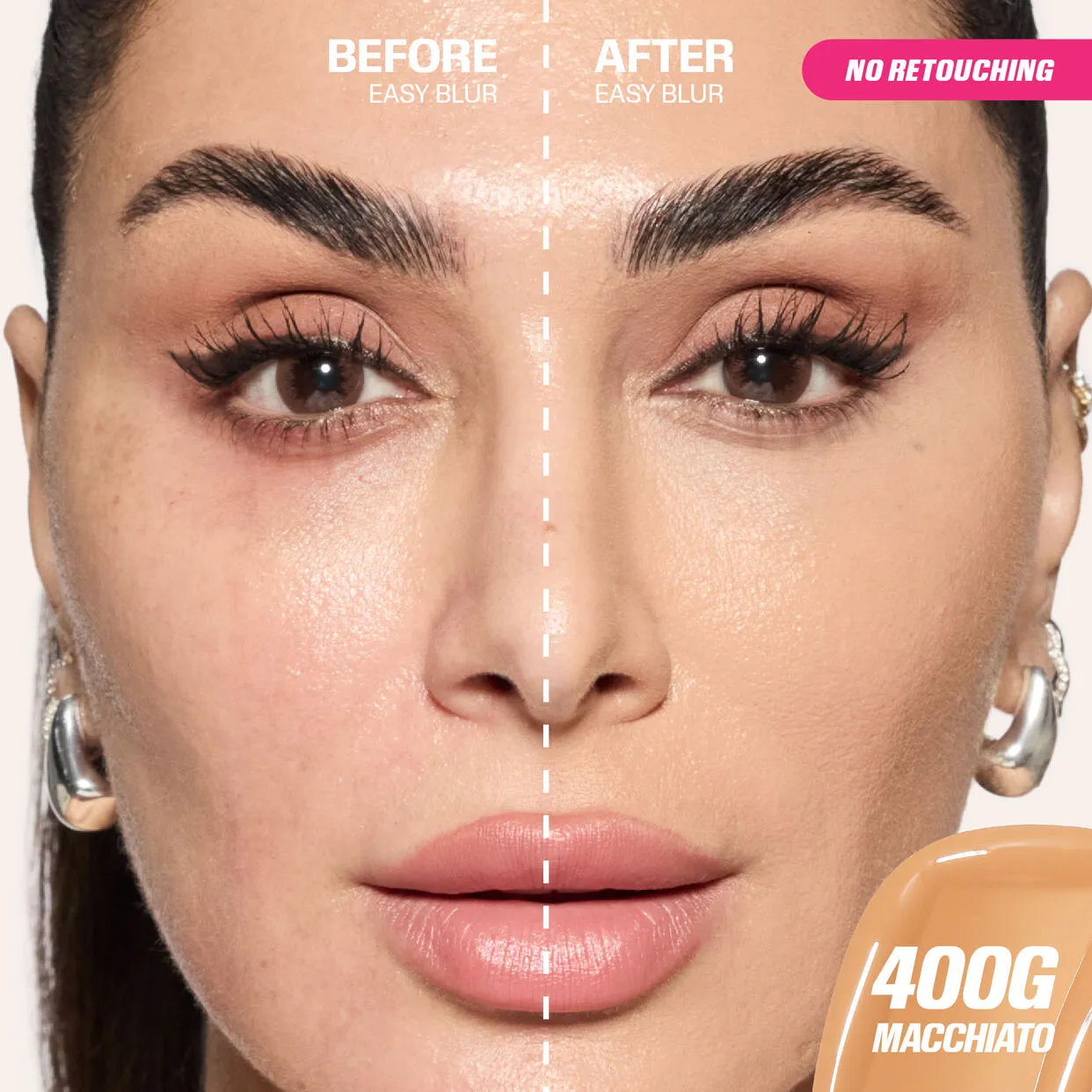 Huda Beauty Mini Easy Blur Natural Airbrush Foundation with Niacinamide 10ml