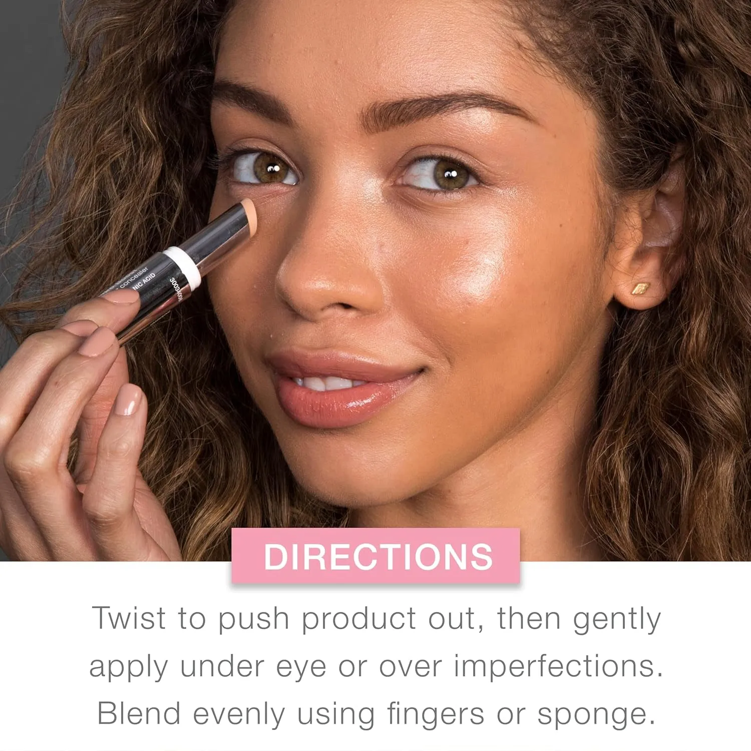 Hydro Boost Hydrating Concealer Stick for Dry Skin, Oil-Free, Lightweight, Non-Greasy and Non-Comedogenic Cover-Up Makeup with Hyaluronic Acid, 10/Fair, 0.12 Oz