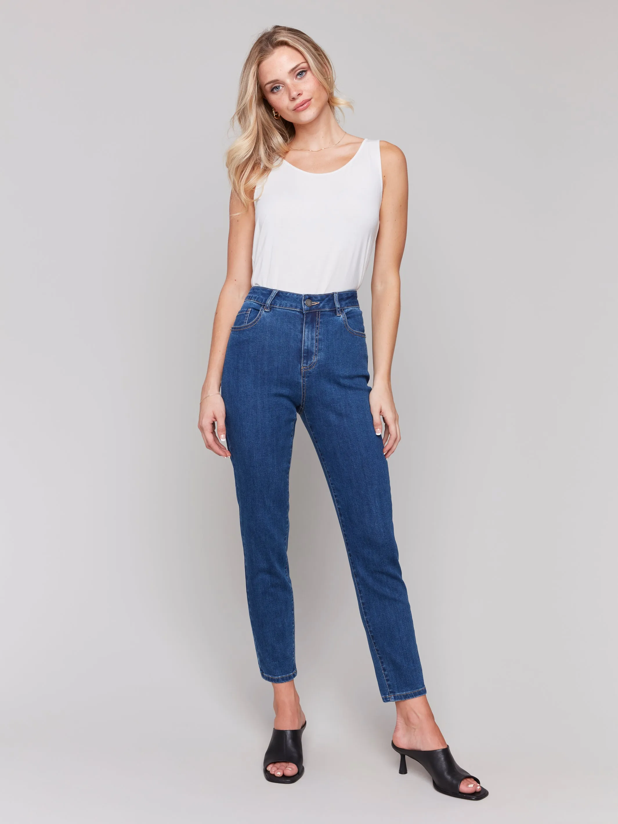 Indigo Claudia Slim Leg Jeans
