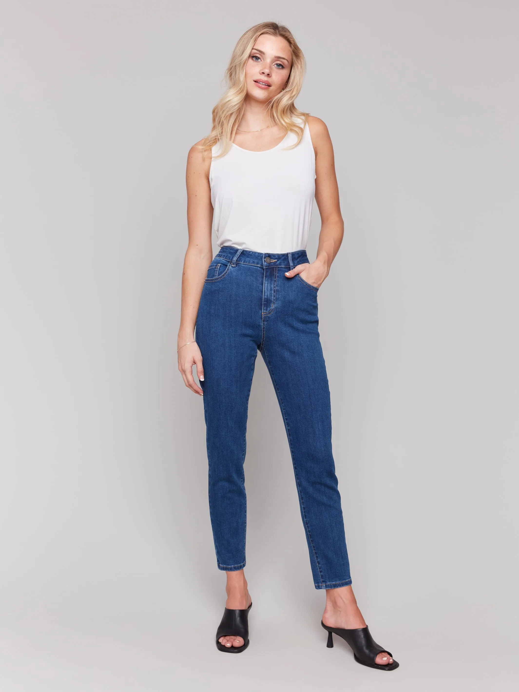 Indigo Claudia Slim Leg Jeans