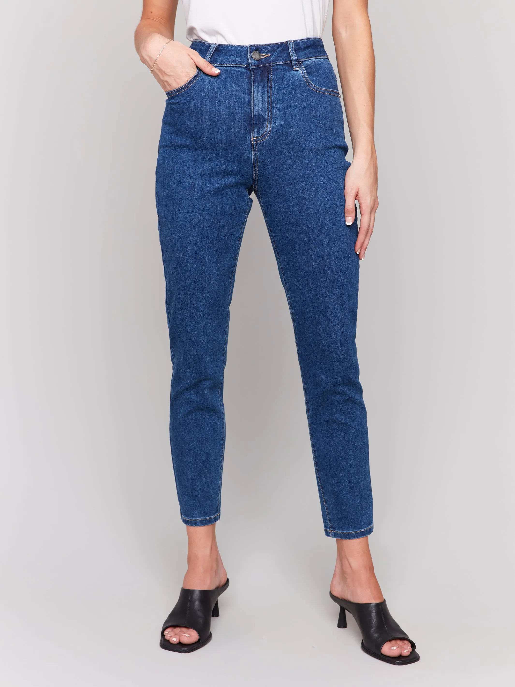 Indigo Claudia Slim Leg Jeans