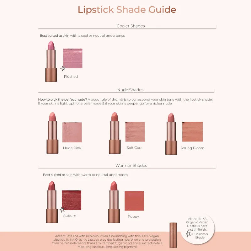 Inika Organic Lipstick 4.2g