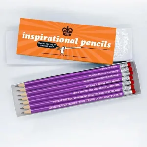 Inspirational Pencil Set by Modern Toss