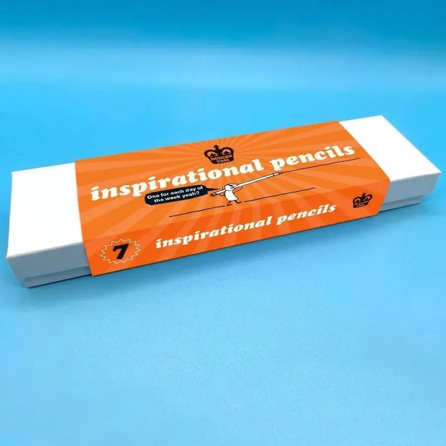 Inspirational Pencil Set by Modern Toss