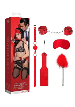 Introductory Bondage Kit #4 - Red