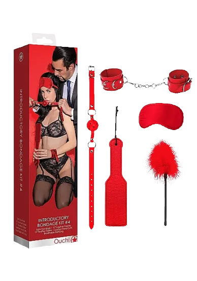 Introductory Bondage Kit #4 - Red