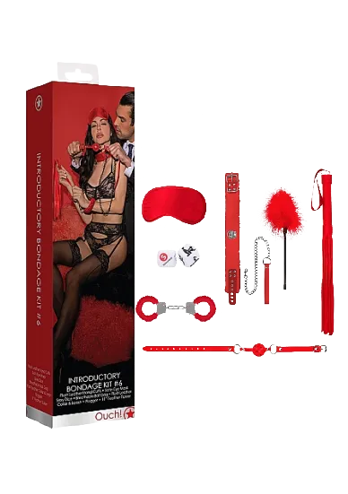 Introductory Bondage Kit #6 - Red