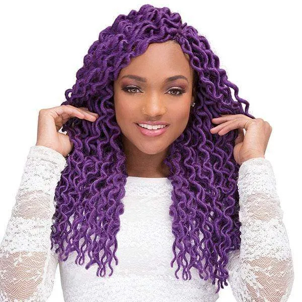 Janet Collection Senegalese Twist Braid - 2X Mambo Coily Dense Locs 18"