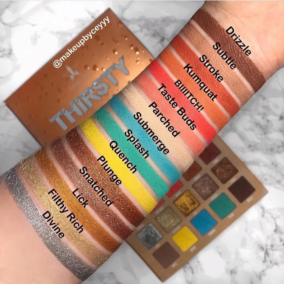 Jeffree Star Thirsty Eyeshadow Palette