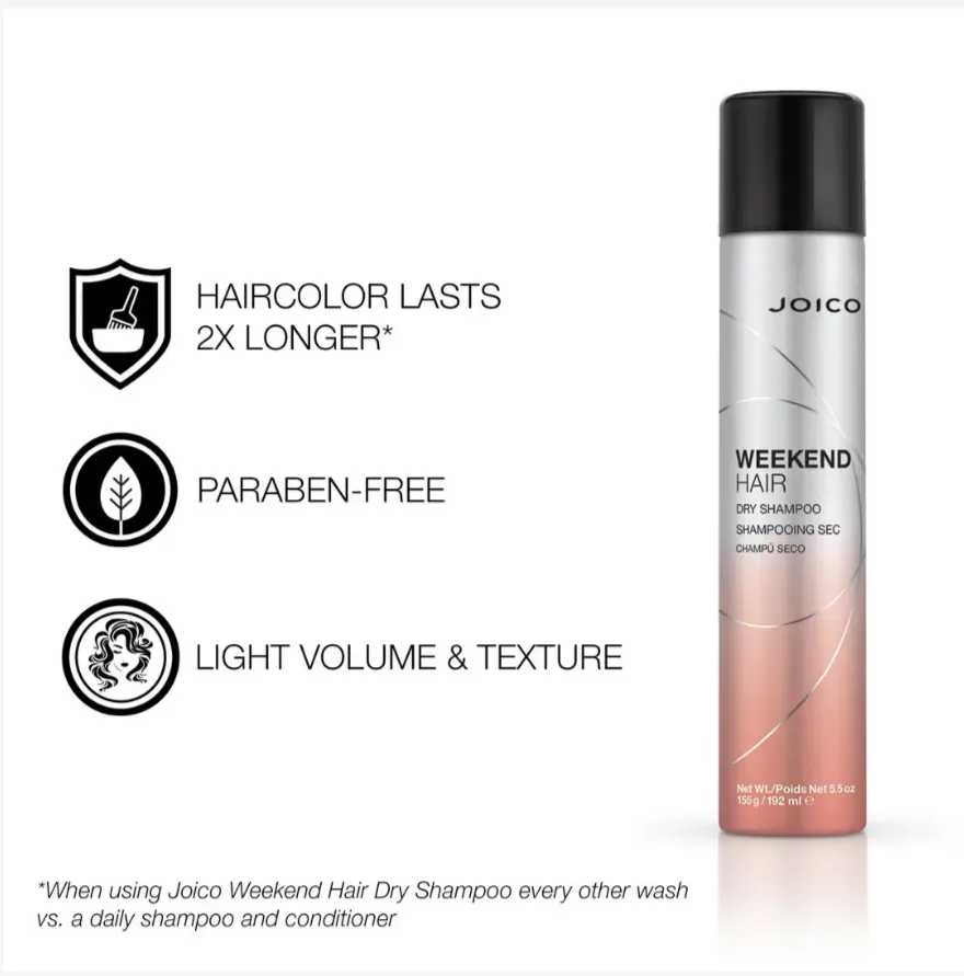 Joico Weekend Hair Dry Shampoo 155g