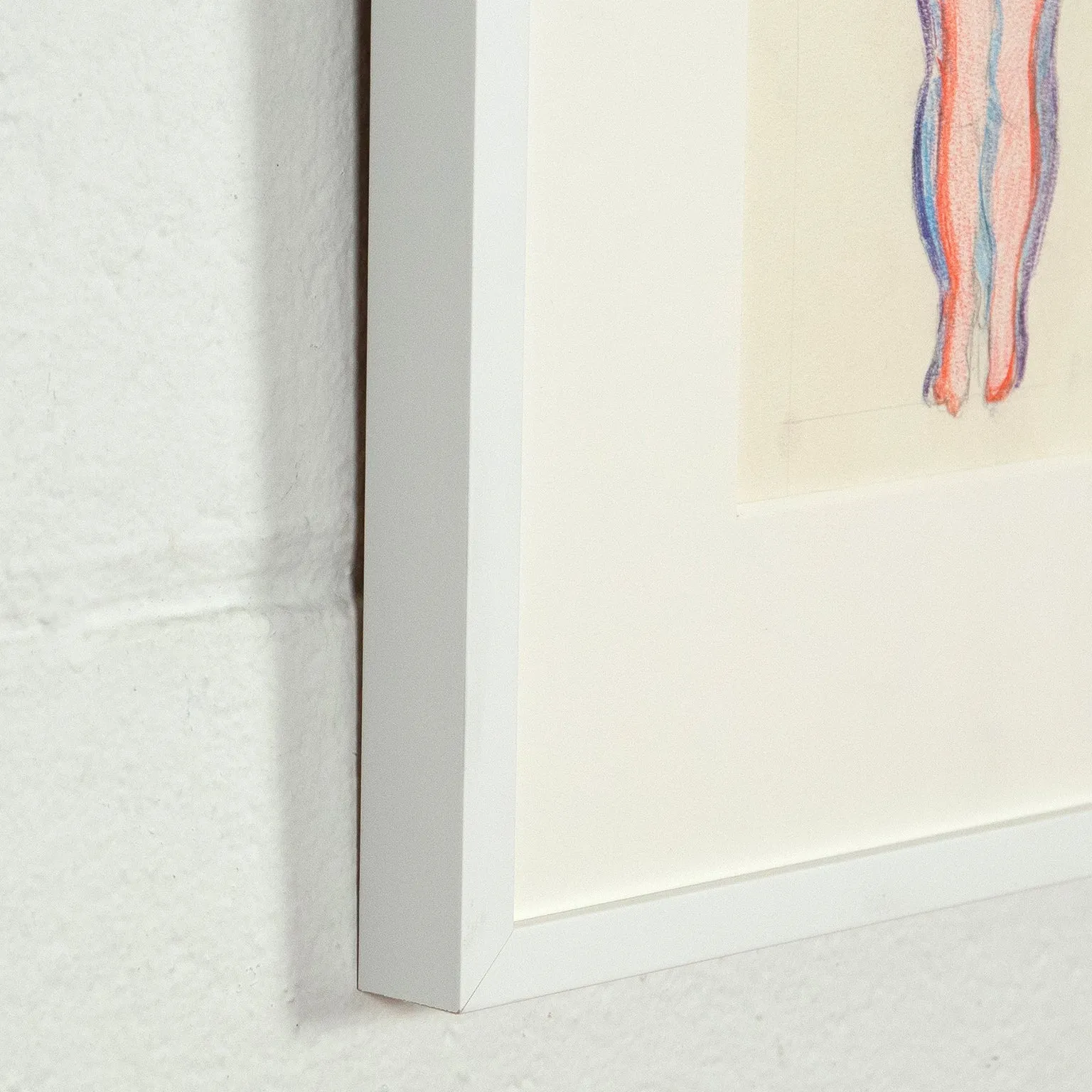 JOYCE WIELAND "FIRE MUSE" DRAWING