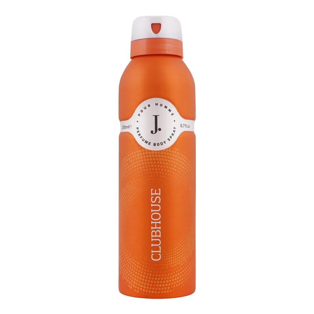 Junaid Jamshed Club House Perfume Body Spray, 200ml