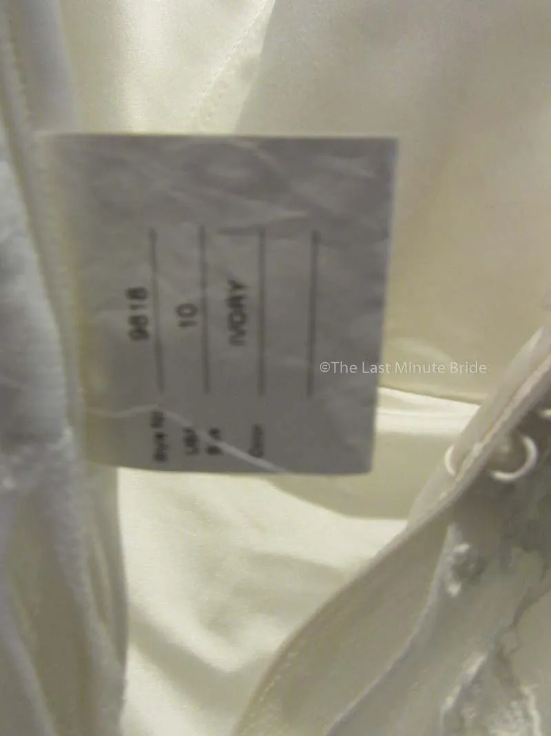 Justin Alexander 9818 size 10