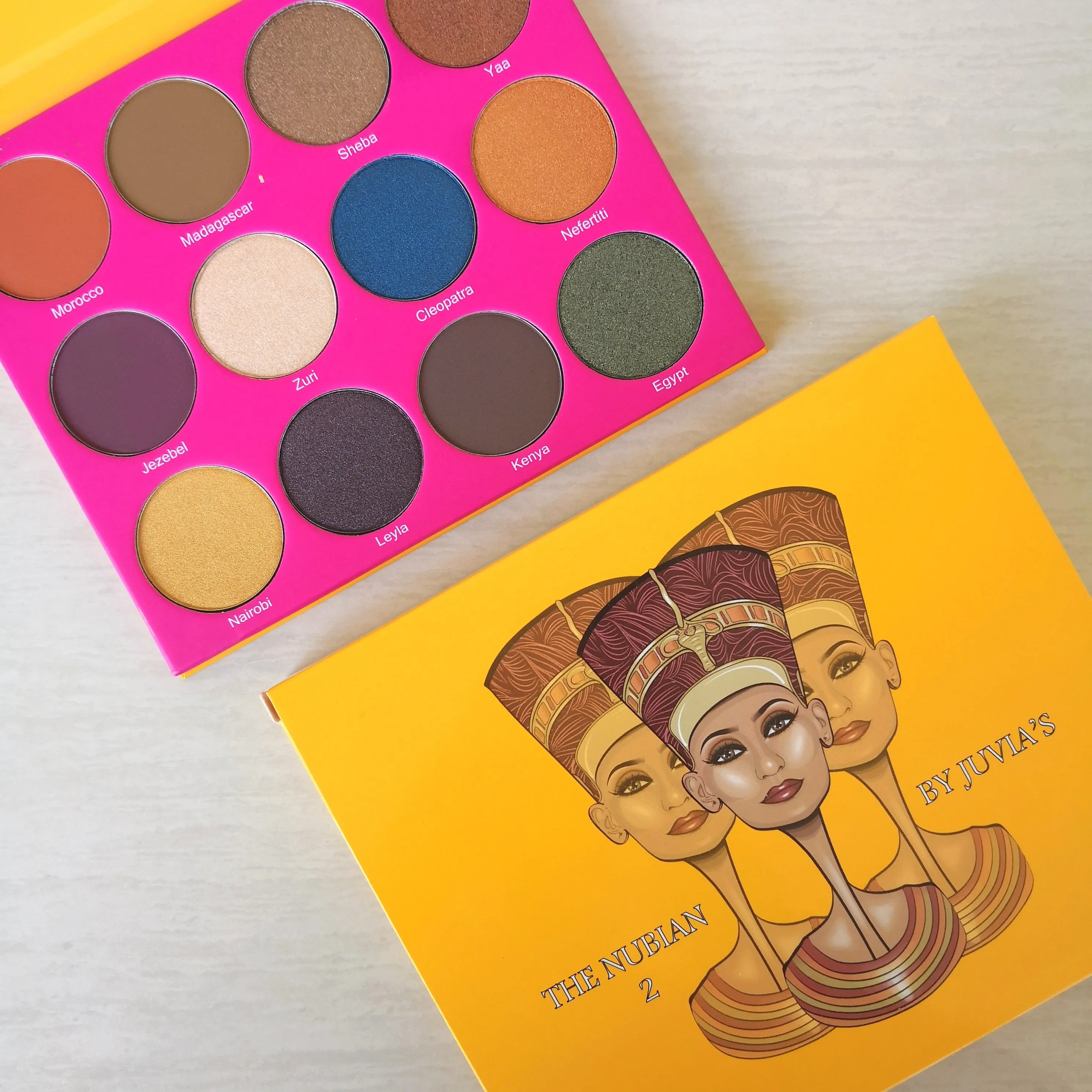 Juvia's Place Nubian 2 eyeshadow palette