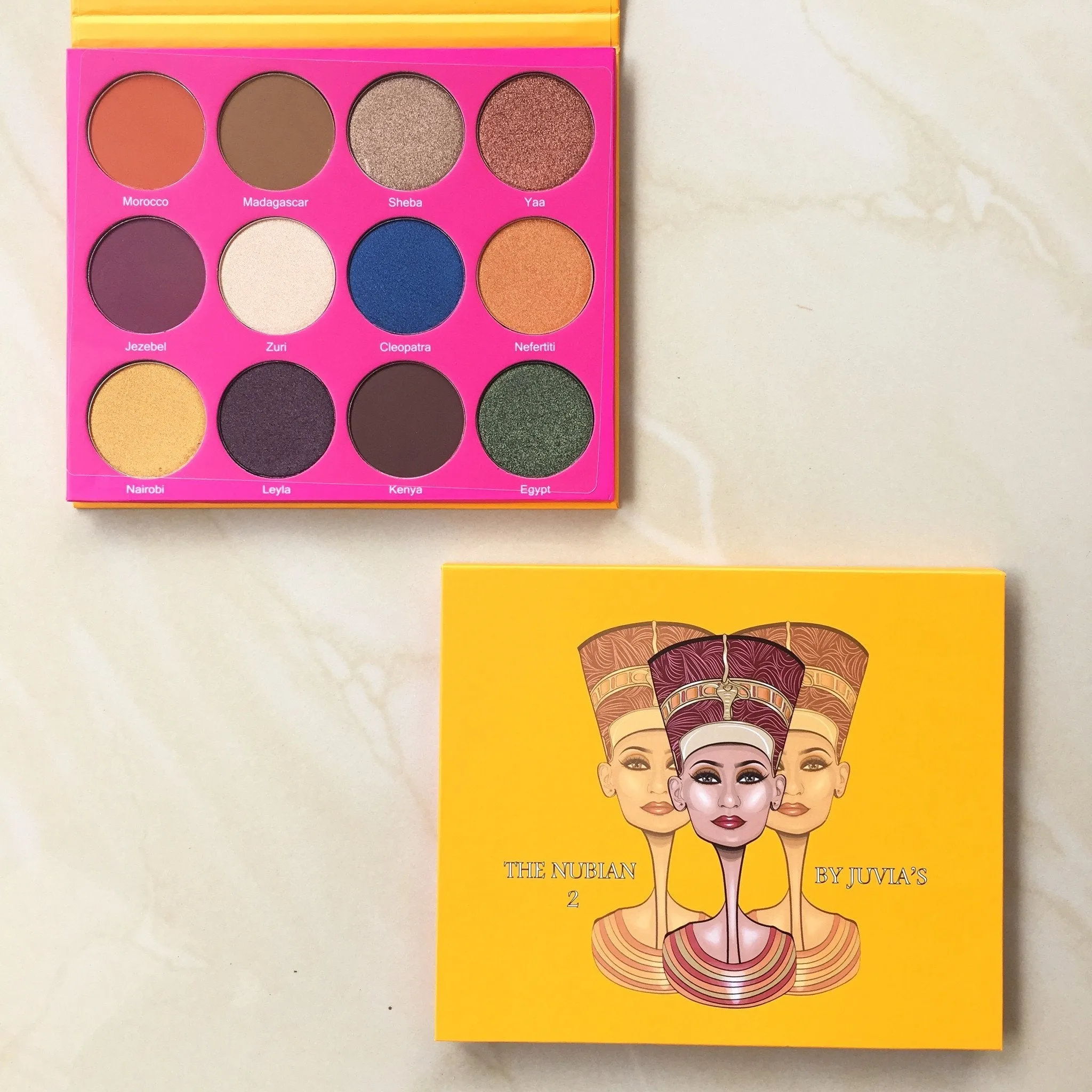 Juvia's Place Nubian 2 eyeshadow palette