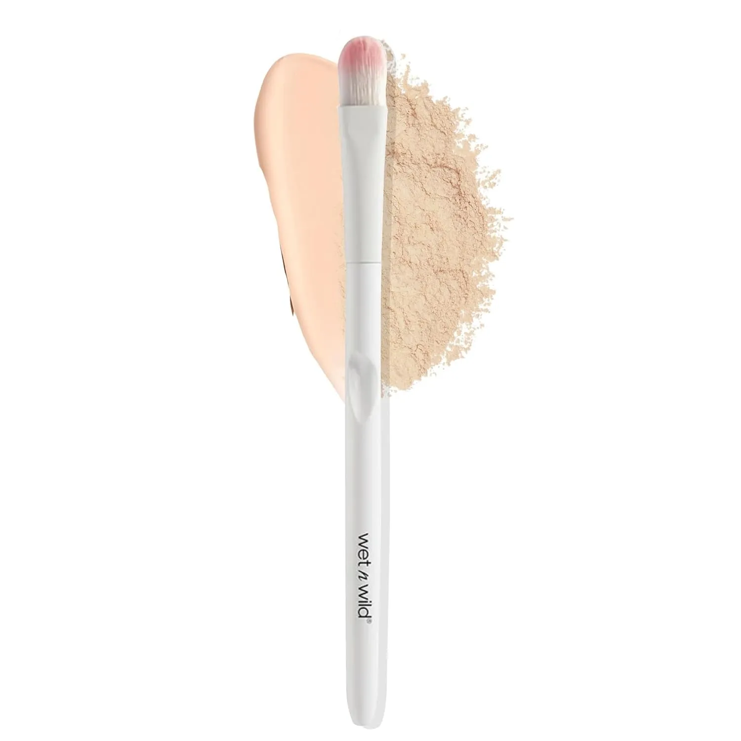 Kabuki Brush, Flat Top for All Formulas, Densely-Packed Synthetic Bristles, Ergonomic Handle for Comfortable Control