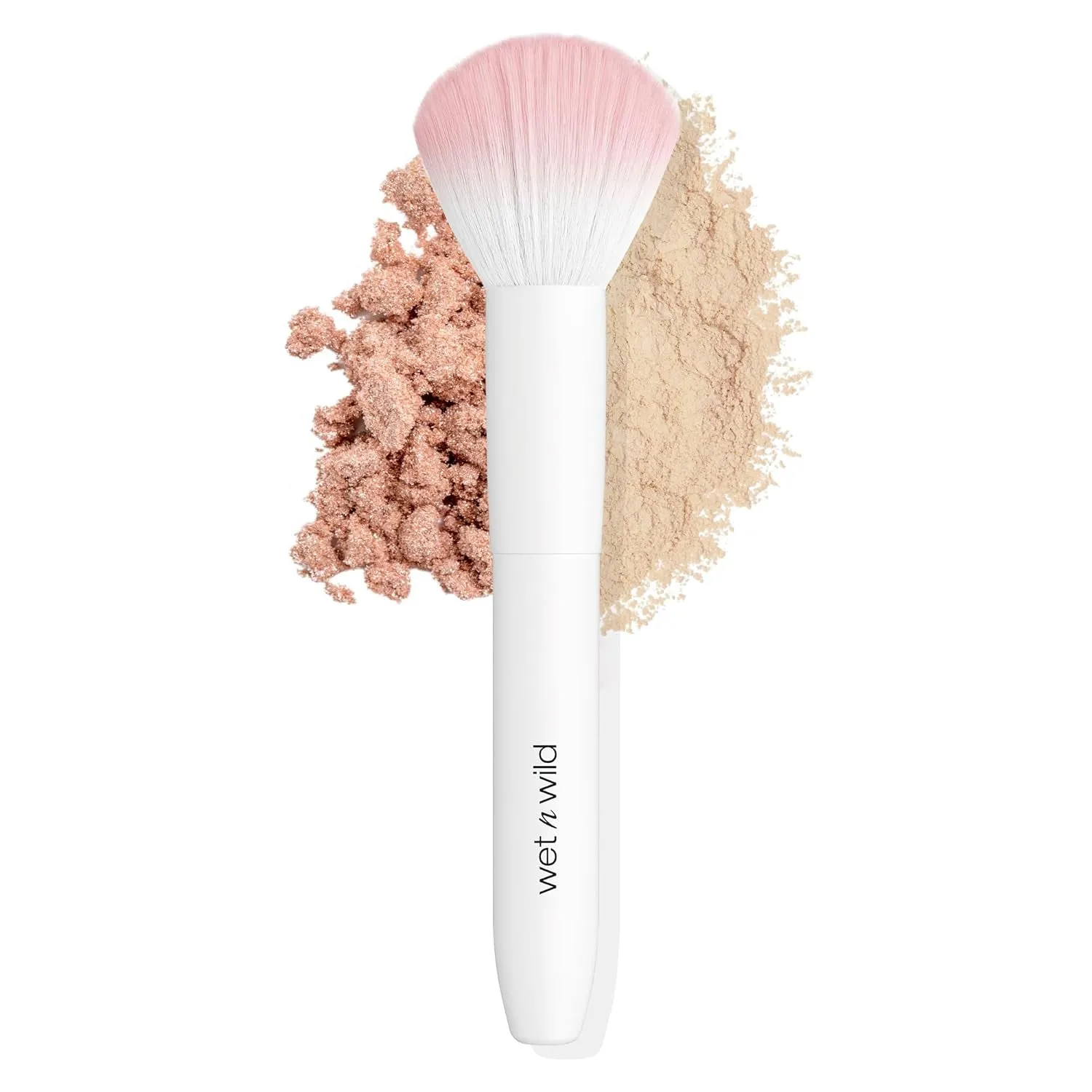 Kabuki Brush, Flat Top for All Formulas, Densely-Packed Synthetic Bristles, Ergonomic Handle for Comfortable Control