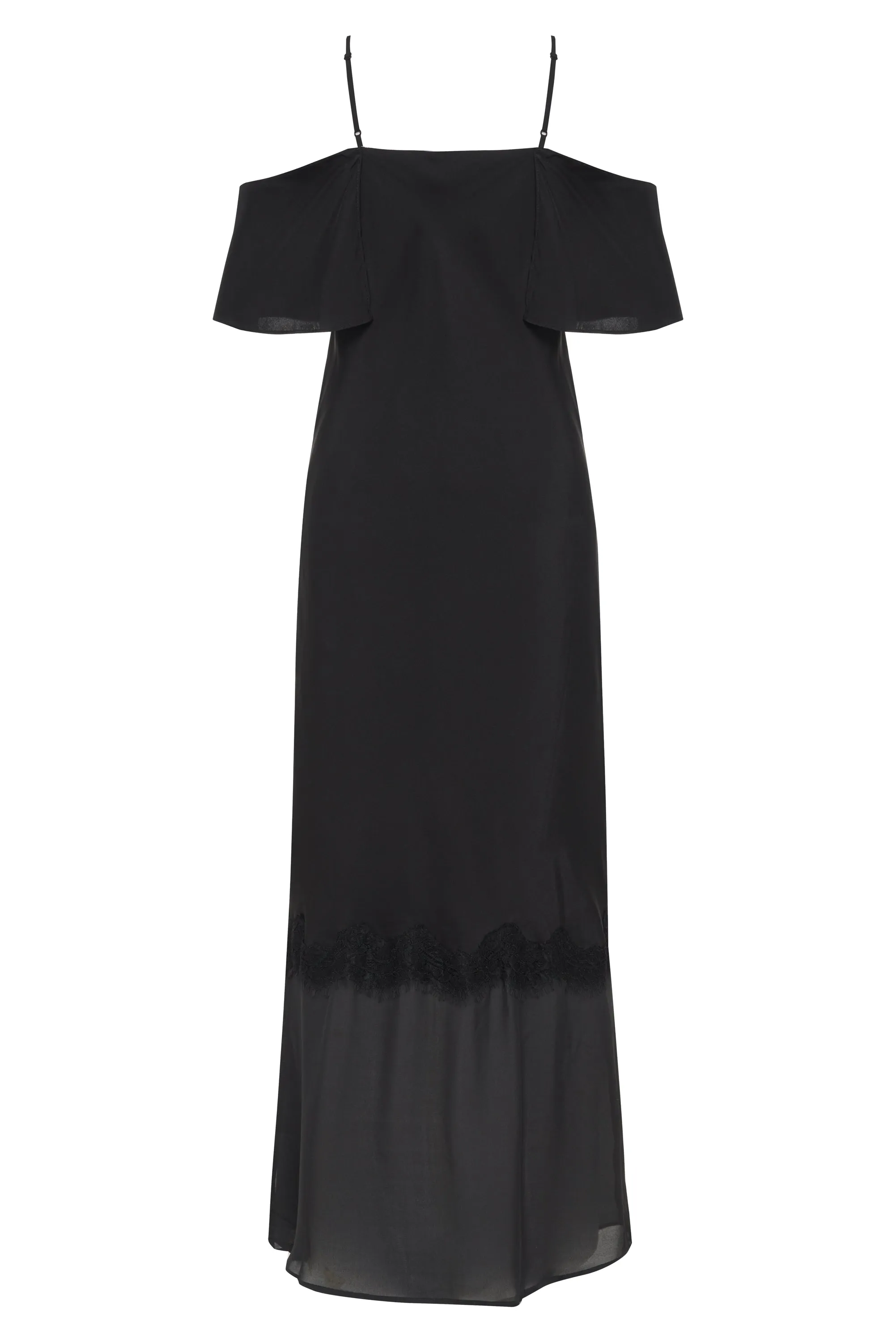 Kaia Sheer Bottom Long Dress