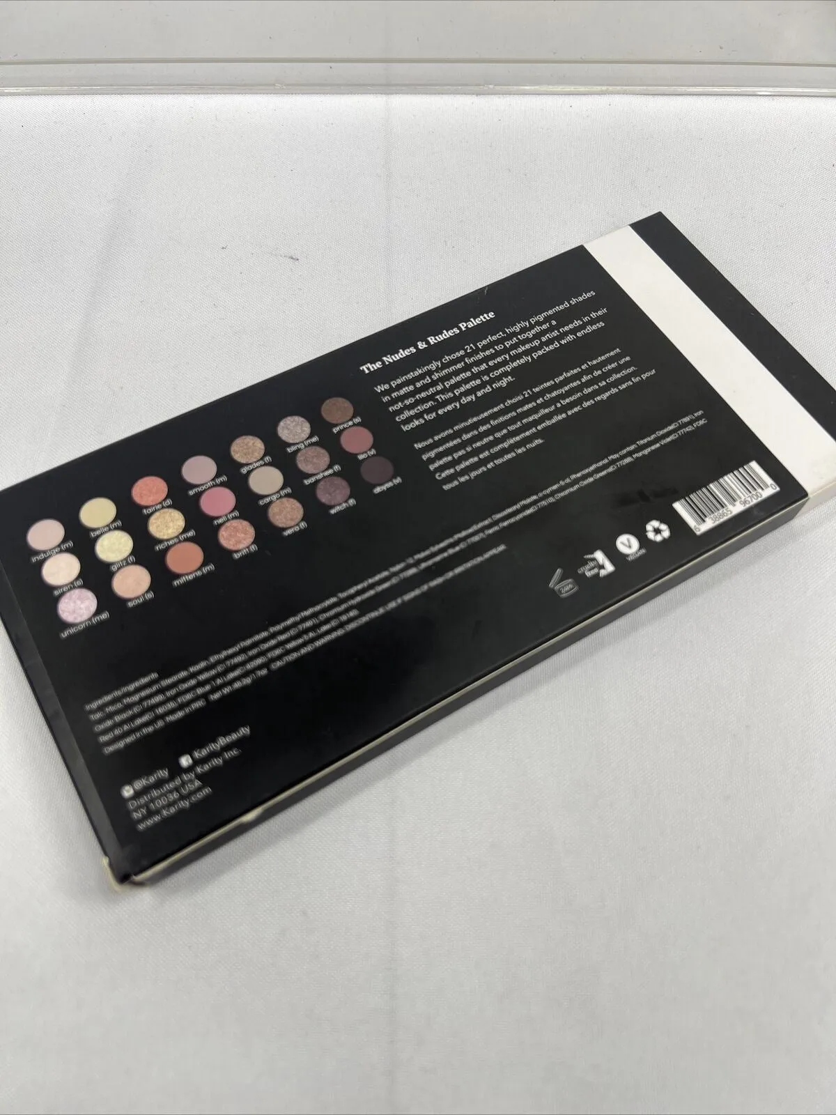 Karity Twenty One Everyday Neutral Eyeshadows Palette - NUDES & RUDES