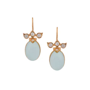 Ketki Earrings Aqua