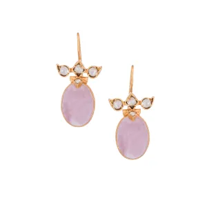Ketki Earrings Rose